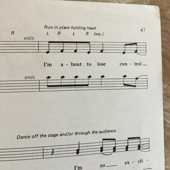 'Rock On' Pop Medley Vocal Arrangement Music Sheets - Picture 3 of 4